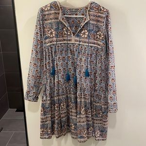 100% linen dress with pockets